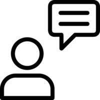 Comment icon symbol image for element design chat and communication vector