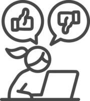 Comment icon symbol image for element design chat and communication vector