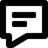 Comment icon symbol image for element design chat and communication vector