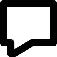 Comment icon symbol image for element design chat and communication vector