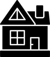 House Glyph Icon vector