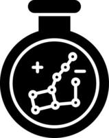 Constellation Glyph Icon vector