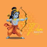 ram navmi background vector