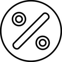 Divide Line Icon vector