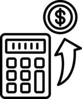 Gas Pipeline Line Icon vector