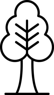 Tree Line Icon