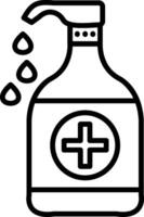 Liquid Line Icon vector