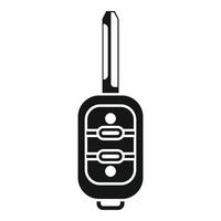 Digital smart key icon simple . Activate access vector