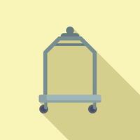 Move delivery perfect icon flat . Platform move vector