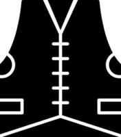 Vest Glyph Icon vector