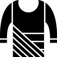 Sweater Glyph Icon vector