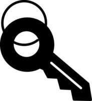 Key Glyph Icon vector