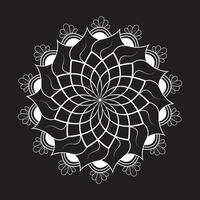 sencillo creativo circulo modelo eps mandala patrones para gratis descargar vector