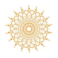 flor floral único sencillo mandala Arte modelo y diseños para gratis descargar vector