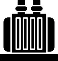 Transformer Glyph Icon vector