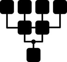 Structure Glyph Icon vector