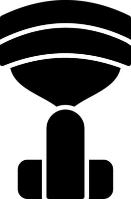 Curler Glyph Icon