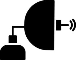 Antenna Glyph Icon vector