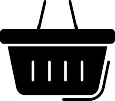 icono de glifo de compras vector