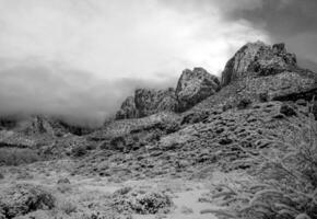 Zion Canyon Winter photo