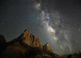 Zion Milky Way photo