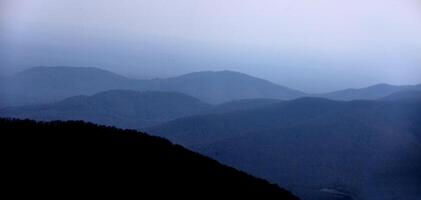 Smokey Blue Ridge Parkway photo