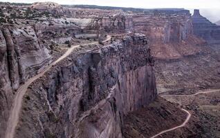 Canyonlands pasar por alto Utah foto