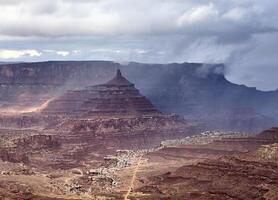 Canyonlands pasar por alto Utah foto