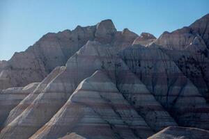 parque nacional de los badlands foto