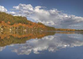 Kolob Reservoir Reflection photo