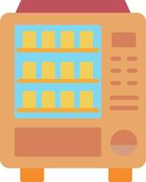 Vending Machine Flat Icon vector