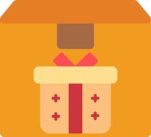 Package Flat Icon vector