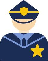 Police Flat Icon vector