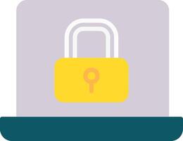 Security Flat Icon vector