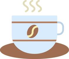 Coffee Cup Flat Icon vector