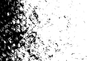 Rustic grunge texture with grain and stains. Abstract noise background. Graphic illustration with transparent background. png
