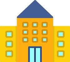 School Flat Icon vector