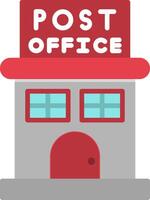 Post Office Flat Icon vector