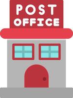 Post Office Flat Icon vector