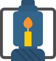 Lantern Flat Icon vector