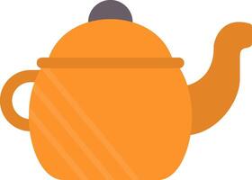 Teapot Flat Icon vector