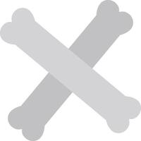 Bone Flat Icon vector