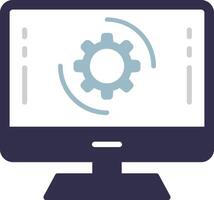 Software Flat Icon vector