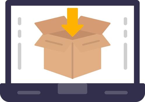 software desarrollo plano icono vector