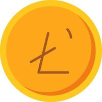 Litecoin Flat Icon vector