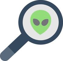 Aliens Flat Icon vector