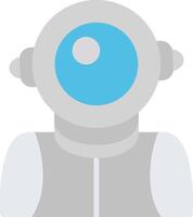 Astronaut Flat Icon vector