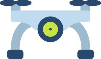 Camera Drone Flat Icon vector