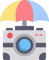 Camera Flat Icon vector