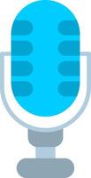 Microphone Flat Icon vector